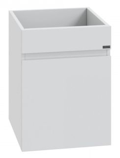 Тумба под раковину для стиральной машины СанТа Марс 700320 подвесная 38см белый